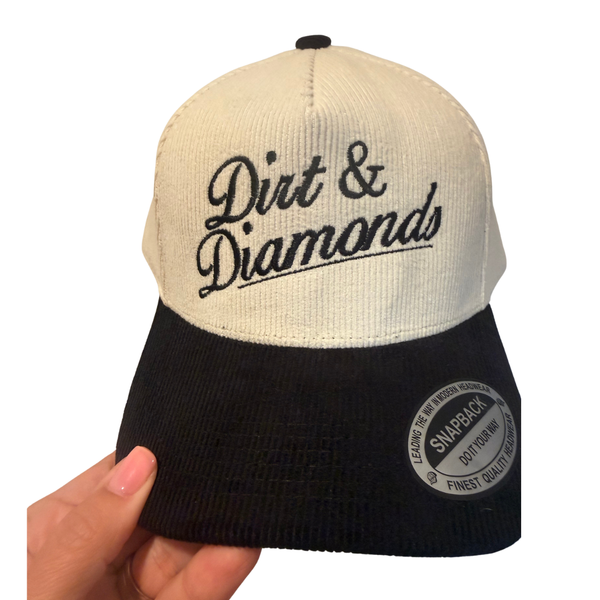 Dirt & Diamond Corduroy Snapback