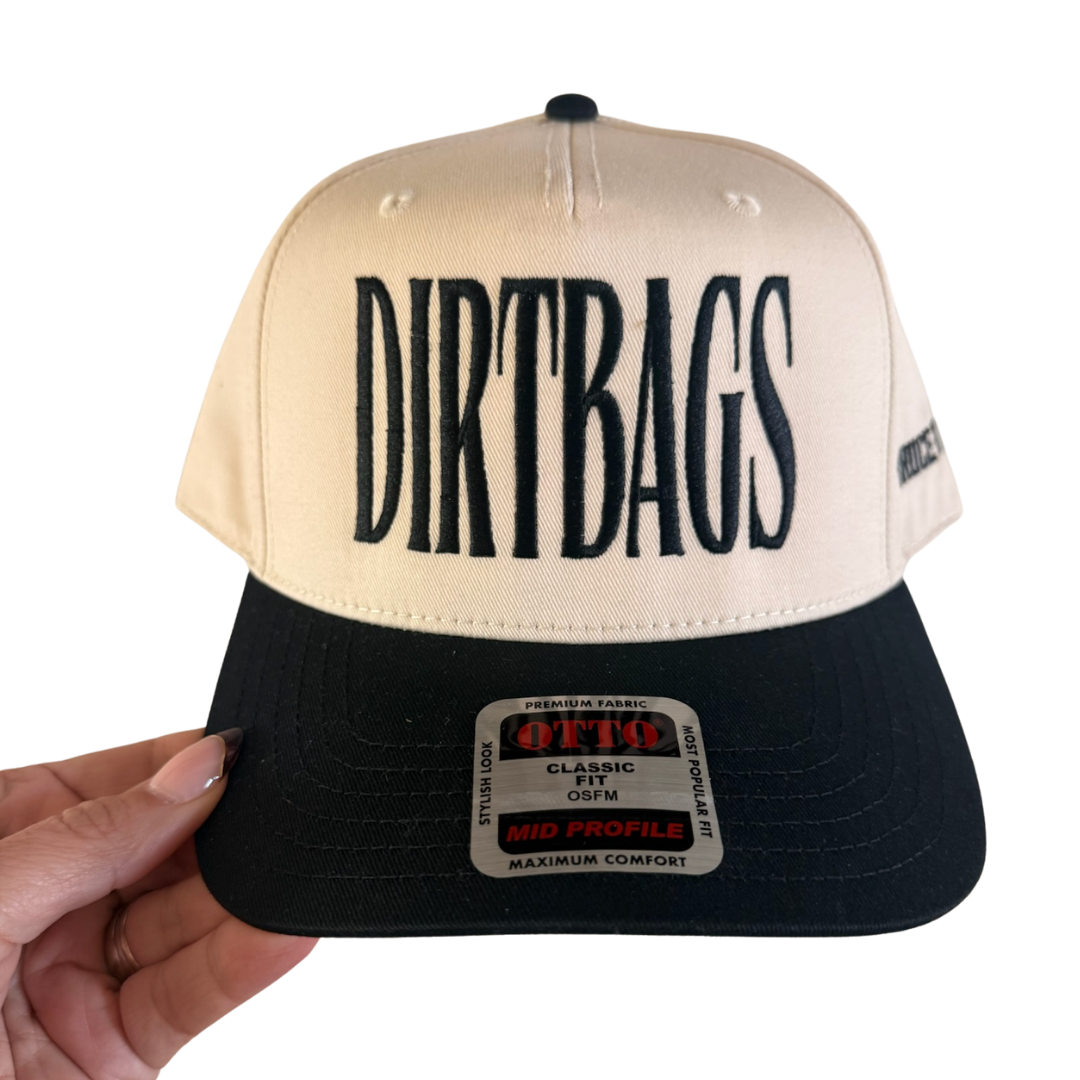 DIRTBAGS Classic Embroidered Snapback